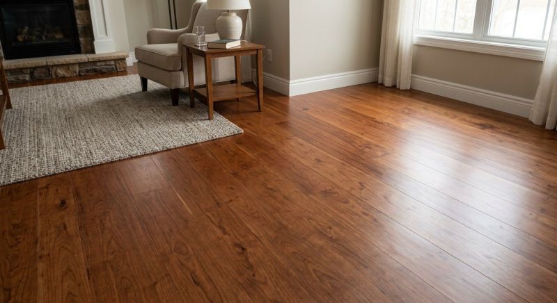 Cherry Floor Installation in Cherokee County, GA