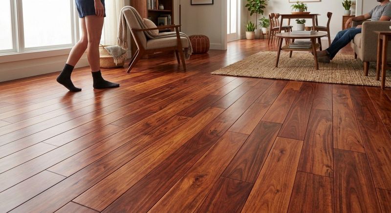 Cherry Floor Installation in Norcross, GA