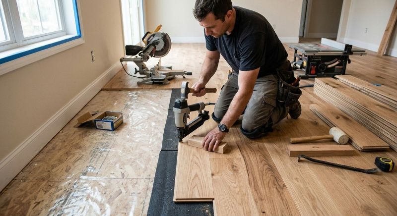 Hardwood Floor Installation in Dekalb County, GA