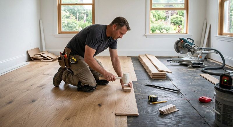 Hardwood Floor Installation in Fairburn, GA