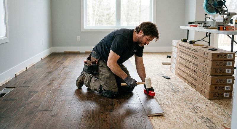 Hardwood Floor Installation in Mableton, GA