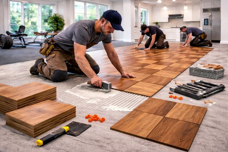 Hardwood Floor Installation in Mableton, GA
