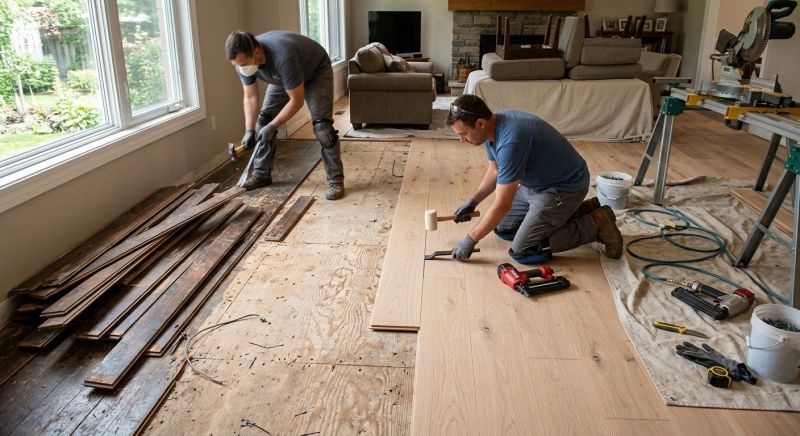 Hardwood Replacement in Cobb County, GA