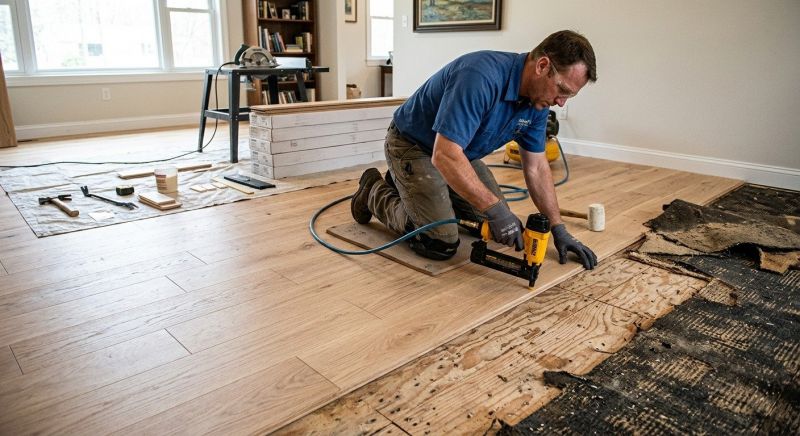 Hardwood Replacement in Paulding County, GA