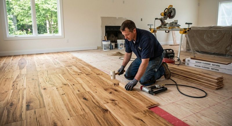 Hickory Floor Installation in Smyrna, GA