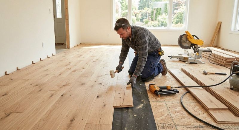 Oak Floor Installation in Lithonia, GA