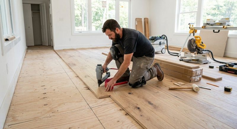 Oak Floor Installation in Lithonia, GA