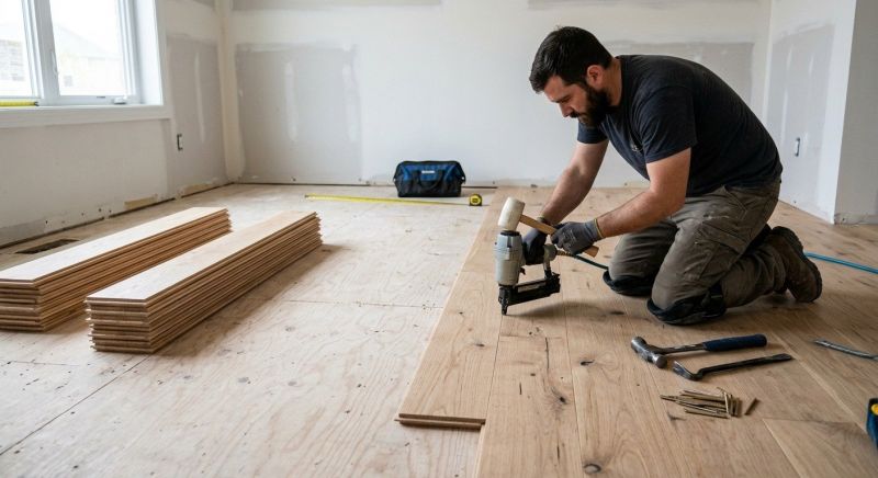 Oak Floor Installation in Tucker, GA