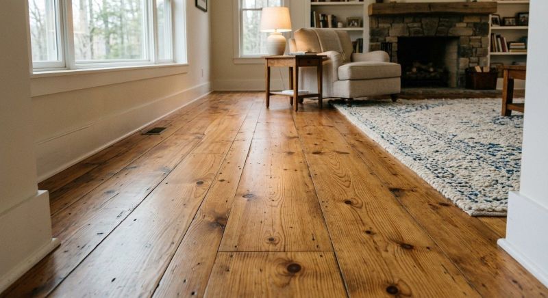Pine Floor Installation in Smyrna, GA