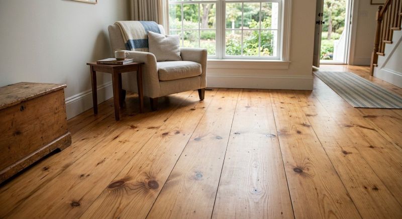Pine Floor Installation in Smyrna, GA