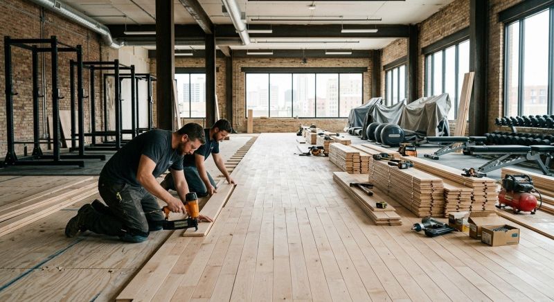 Plank Floor Installation in Smyrna, GA