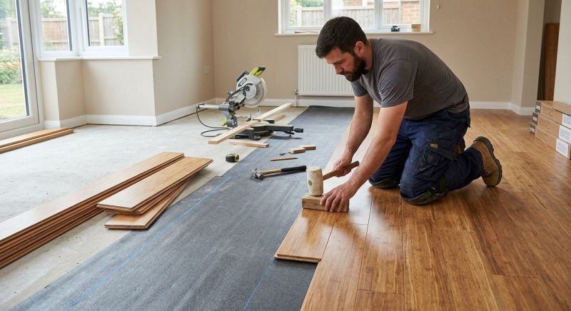 Teak Flooring Installation in Smyrna, GA