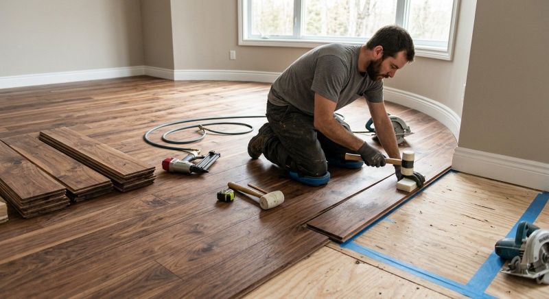 Walnut Flooring Installation in Smyrna, GA