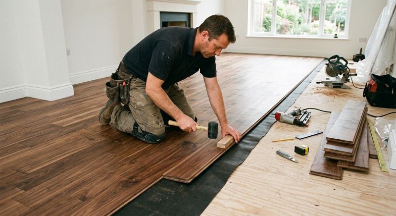 Walnut Flooring Installation in Smyrna, GA