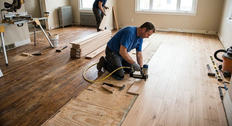 Wood Floor Replacement in Duluth, GA