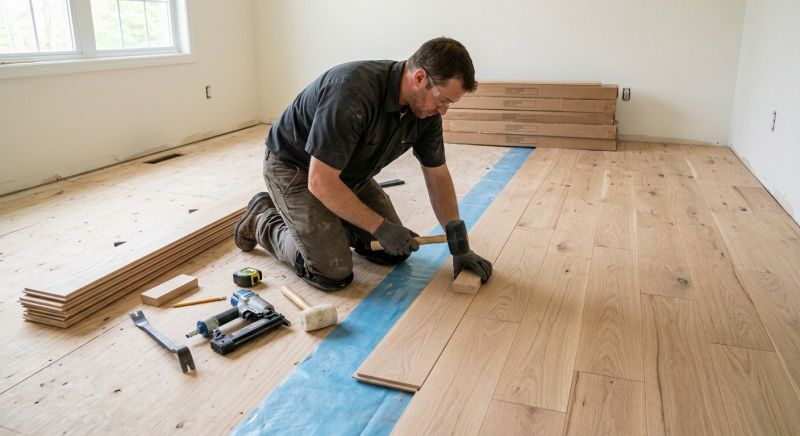 Wood Floor Replacement in Marietta, GA